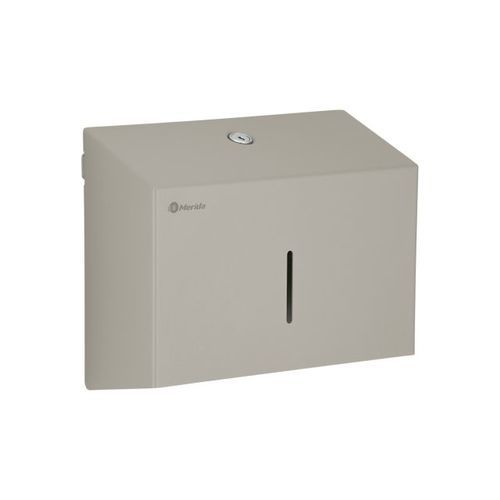 Dispenser de papel toalha de parede - STELLA SLIM ASJ209 - Merida. Sp. z o.o. - em aço inoxidável / interfolha / da linha comercial