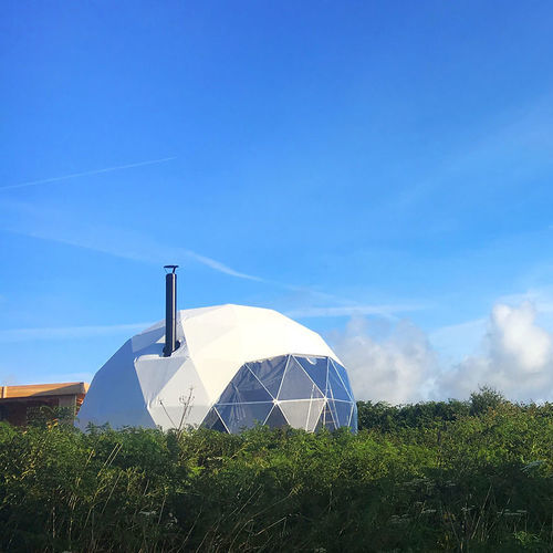 Cabana‑bolha redonda - GEODESIC G-9 - Free Home - em PVC / em aço galvanizado / transparente