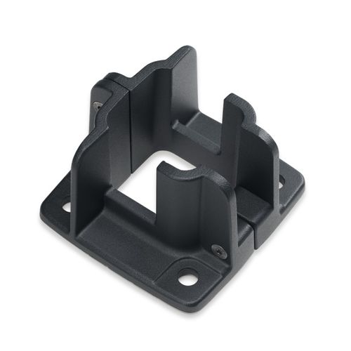 Placa de ancoragem para postes de cercamento - 65x60 - GARDENODE