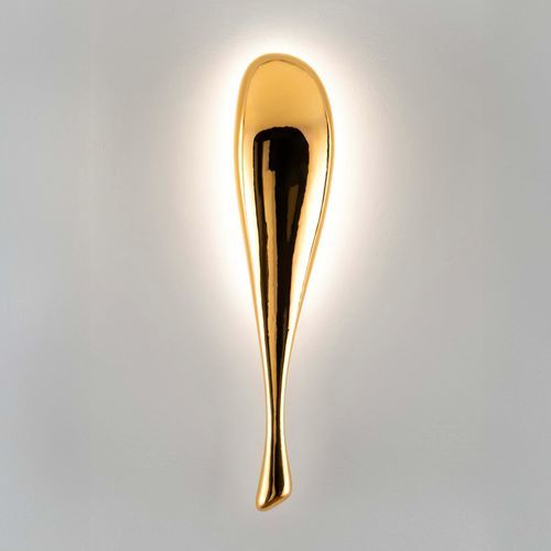 Arandela de design original - FLYING FISH GOLD - Softicated - para ambiente interno / em cerâmica / em ouro