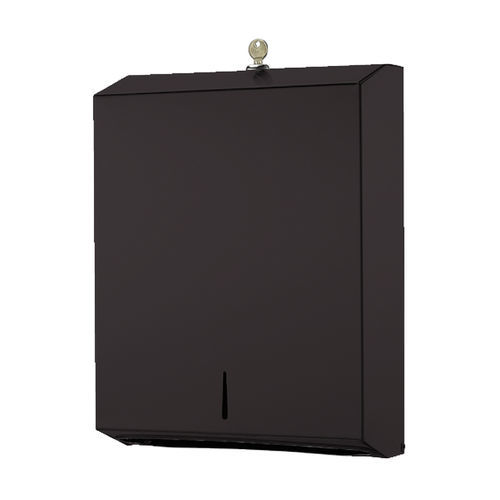 Dispenser de papel toalha de parede - FD-928 Series - Fanda Hygiene Co., Ltd - em aço inoxidável / interfolha / da linha comercial