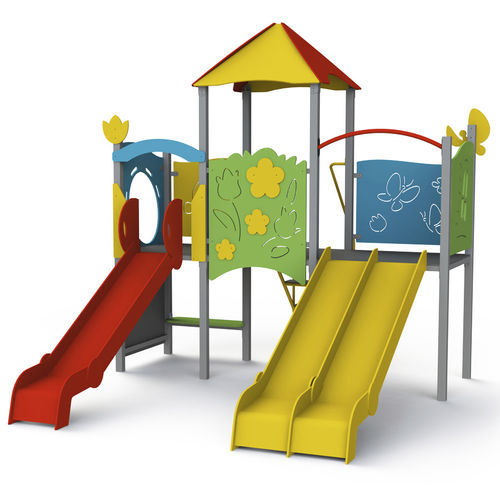 Estrutura lúdica para parque infantil - GP02  - GOTINSHTAIN EOOD - metálica / em PEAD / modular