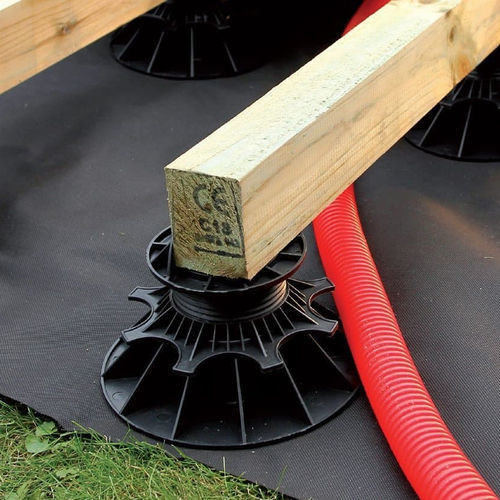 Pedestal para terraço resistente ao calor - NIVO® - Cobrafastener - de alta resistência / resistente às intempéries / para pátio