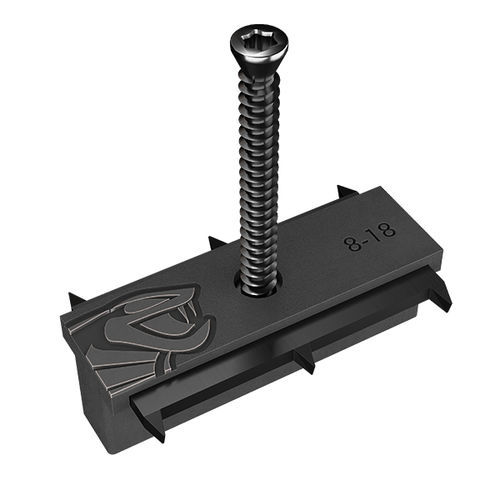 Sistema de fixação para varanda -  Cobra® HYBRID 8-18 - Cobrafastener - em polipropileno / para madeira plástica / invisível