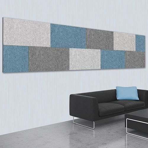 Painel decorativo de parede - DIVI smart® - ropimex - de alta resistência / acústico / em poliéster