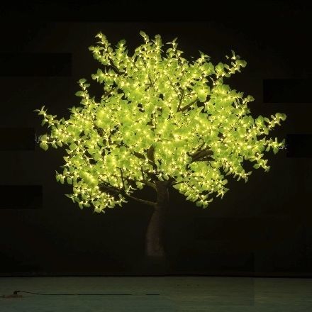 Luzes decorativas 3D - TR-HAP280-WWH - Ledpoint - de LED / verde / de piso