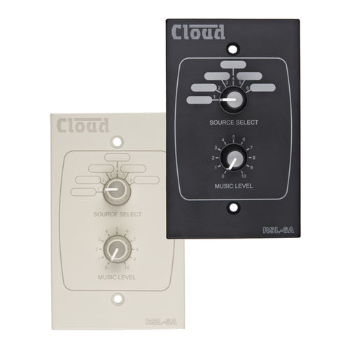 Teclado de controle para sistema de automação residencial - RSL-6AW & RSL-6AB - Cloud Electronics - de parede / profissional