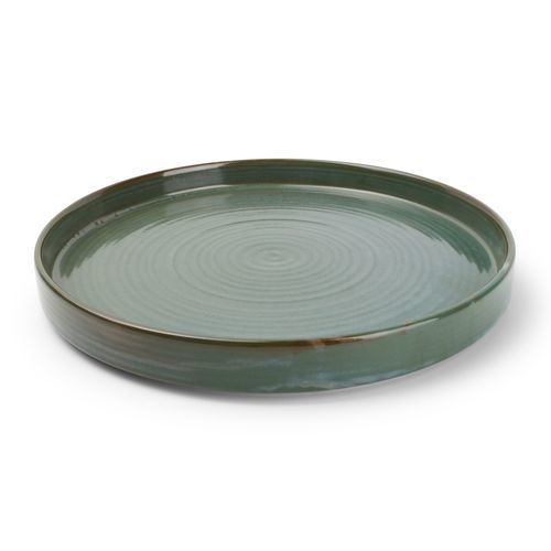 Prato raso - Munduk : 604304 - Fine2Dine - redondo / em porcelana / de cor lisa
