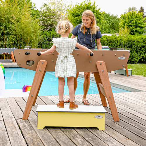 Pebolim contemporâneo - Home  - STELLA BABY-FOOT & BILLARDS - da linha residencial / em faia / em PVC