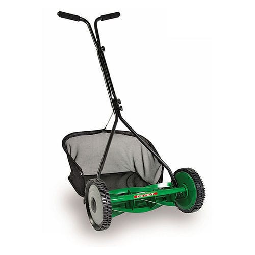 Cortador de grama para operador a pé - DELUXE - Tandem Lawn Industries - da linha residencial / sem motor / com coletor