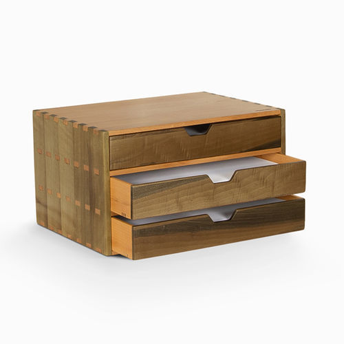 Gaveta para ambiente interno - DS358-D3 - WOODSAKA KFT. - da linha comercial / em madeira