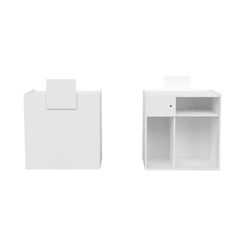 Balcão de recepção em laminado melamínico - Hai - WEELKO BARCELONA - de PVC / para salão de beleza / de barbeiro