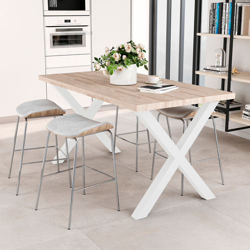 Base de mesa em aço - 2040212 - Emuca SA - em aço pintado / contemporânea