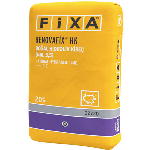 Reboco para obras de reforma - RENOVAFIX HK - FİXA YAPI KİMYASALLARI SAN VE TİC LTD.ŞTİ - de reparação / de recuperação de estrutura / para ambiente interno