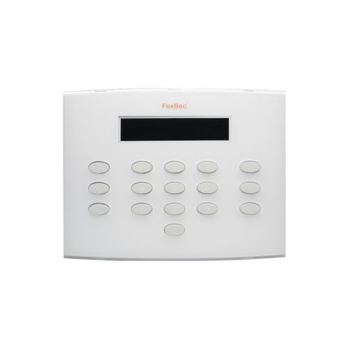 Teclado de controle para controle de acesso - FS9501WH - FoxSec - de parede / com leitor de cartão de proximidade / da linha comercial