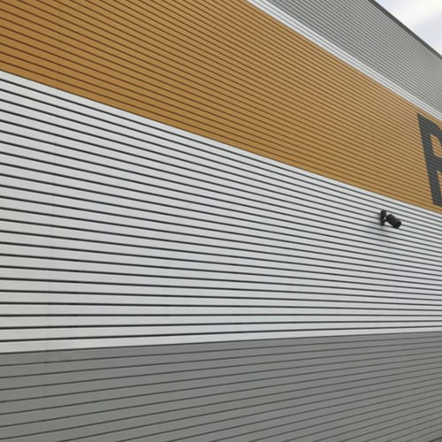 Revestimento de fachada em painéis - METALSCREEN GEEE SRL - em aço / em alumínio / horizontal