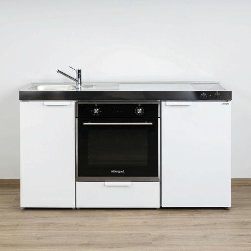 Kitchenette pequena - MKB 150 - Stengel Steel Concept GmbH - metálica / com placa de indução / vitrocerâmica
