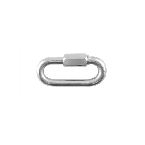 Elo rápido oval - VIEL10 - CENTRAL LOBAO S.A - em aço galvanizado / com bloqueio