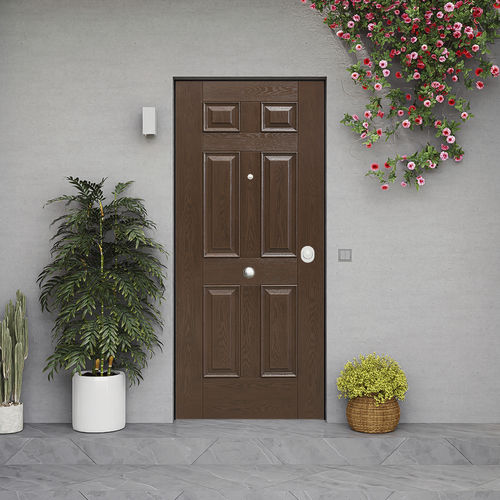 Porta de entrada - THERMOENERGY Urano - GRUPPO PRIMAVERA SRL - em aço galvanizado / de fibra de vidro / em laminado melamínico