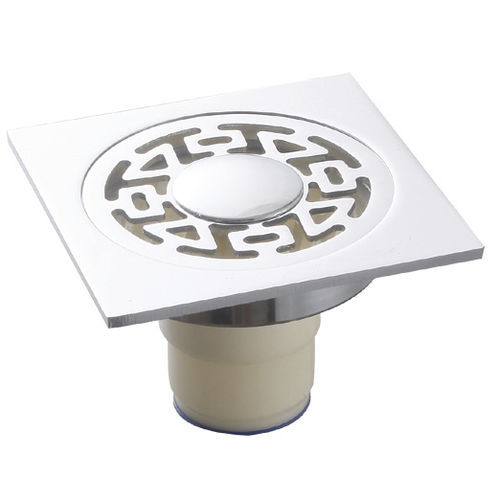 Caixa sifonada metálica - Foshan Sunvin Ceramics CO., Ltd - em material plástico / para banheiro / com grelha