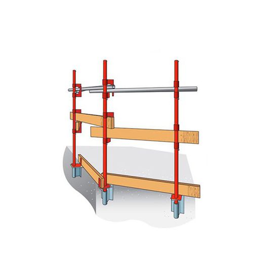 Guarda-corpo em aço galvanizado - SEB DIFFUSION - Système CROC - com barras / para ambiente externo / para ambiente interno