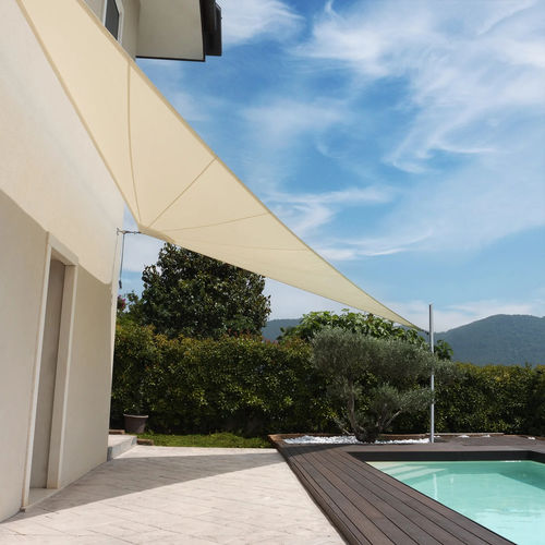 Toldo-vela retrátil - SOLARIA - Maanta - resistente ao vento / resistente a UV / sob medida