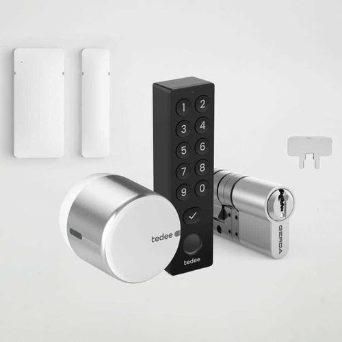 Fechadura eletrônica - GO2 SENSOR CYLINDER KEYPAD BUNDLE - Tedee - eletromecânica / com código / biométrica de impressão digital