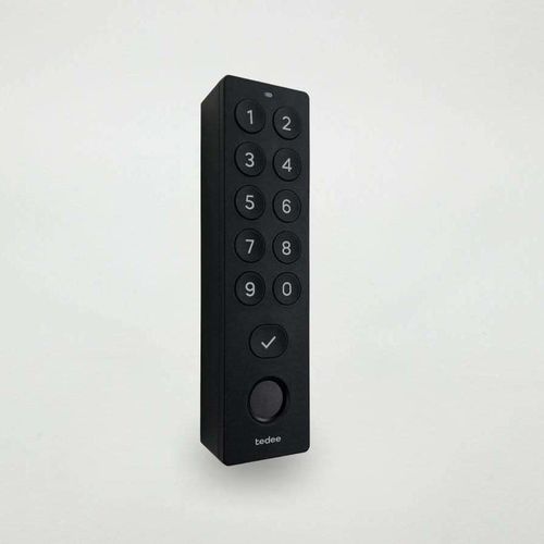 Leitor de impressões digitais de segurança - KEYPAD PRO BLACK  - Tedee - para controle de acesso automático / para sistema de automação residencial / para porta