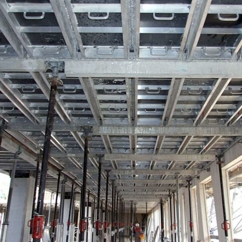 Fôrma modular - Combi HV - ISCHEBECK TITAN - reutilizável / em alumínio / para piso