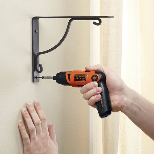Chave de parafusos sem fio - LI2000 - Black & Decker - reta / tipo pistola / a bateria