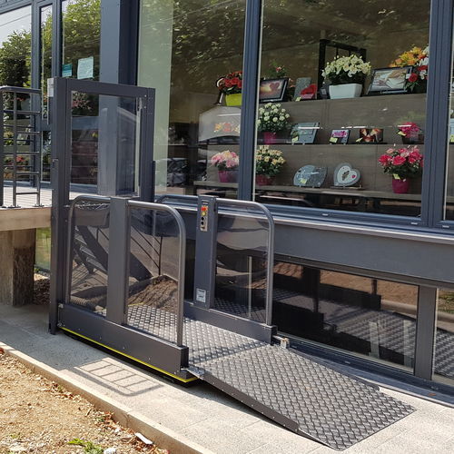 Plataforma elevadora para pessoas com mobilidade reduzida - Liftboy 5 - Lehner Lifttechnik - para cadeira de rodas / para edifício / para uso profissional
