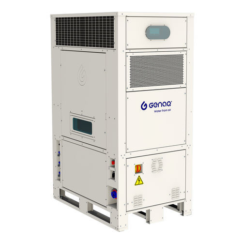 Gerador de água atmosférica industrial - Nimbus N500 - Genaq - 506 l / para canteiro de obras / com dispensadora de água