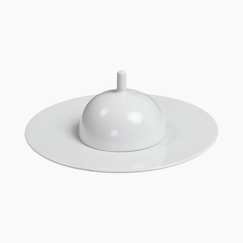 Prato fundo - Saturno : 045143300001 - COSTA VERDE - redondo / em porcelana / da linha comercial