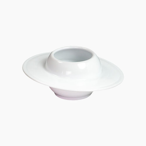 Porta-vela em porcelana - Saturno : 045143600001 - COSTA VERDE - da linha residencial / da linha comercial