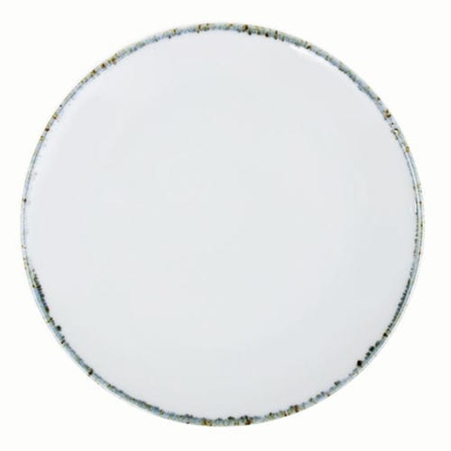 Prato redondo - Peaceful : 047002004393 - COSTA VERDE - em porcelana / da linha comercial / branco