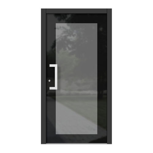 Porta de entrada - H309 - DOORS, d.o.o. - em madeira / em vidro / de abrir