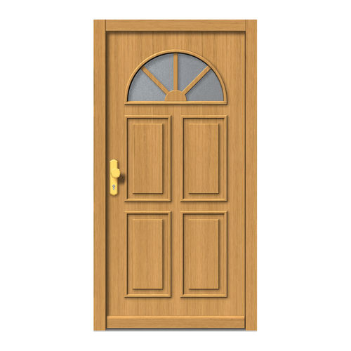 Porta de entrada - H506 - DOORS, d.o.o. - em madeira / de abrir / clássica