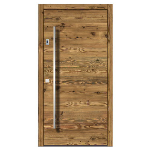 Porta de entrada - H401 spruce 3B - DOORS, d.o.o. - em madeira / de abrir / vintage