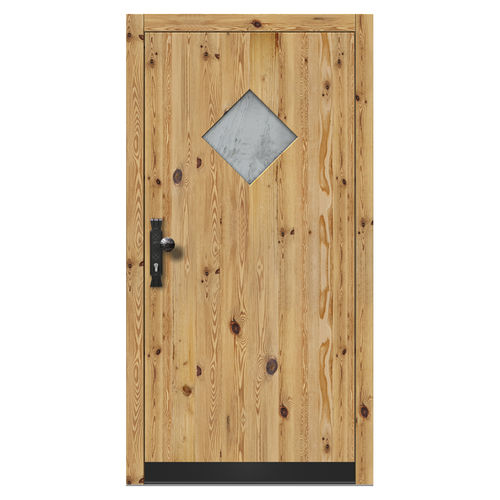 Porta de entrada - H415 spruce 3A - DOORS, d.o.o. - em madeira / de abrir / vintage