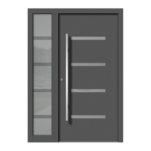 Porta de entrada - HA121+ST - DOORS, d.o.o. - em madeira / em alumínio / de abrir