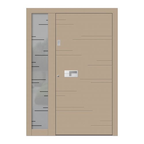 Porta de entrada - HA142+ST - DOORS, d.o.o. - em madeira / em alumínio / de abrir