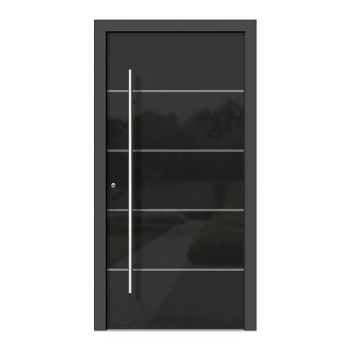 Porta de entrada - HA302 - DOORS, d.o.o. - em madeira / em alumínio / em vidro