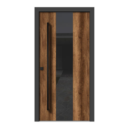 Porta de entrada - HA306 - DOORS, d.o.o. - em madeira / em alumínio / em vidro