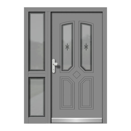Porta de entrada - HA507+ST - DOORS, d.o.o. - em madeira / em alumínio / de abrir