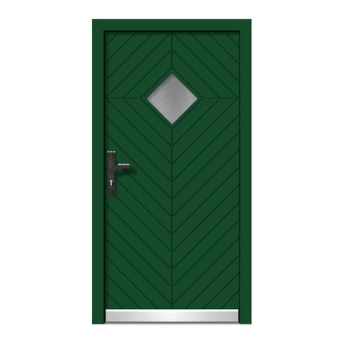 Porta de entrada - HA509 - DOORS, d.o.o. - em madeira / em alumínio / de abrir