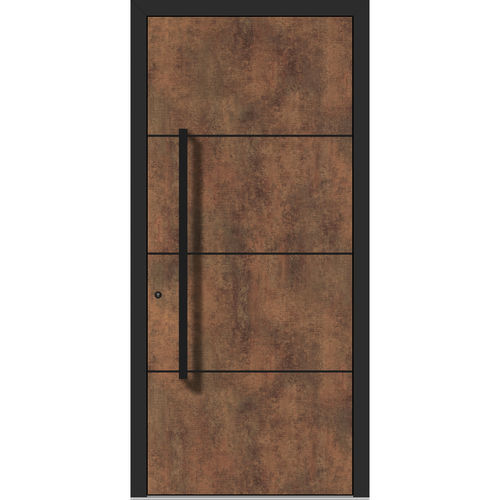 Porta de entrada - HS902E_E0794 - DOORS, d.o.o. - em alumínio / em laminado / de abrir