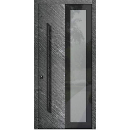 Porta de entrada - HS955_G02 - DOORS, d.o.o. - em pedra / em vidro / de abrir