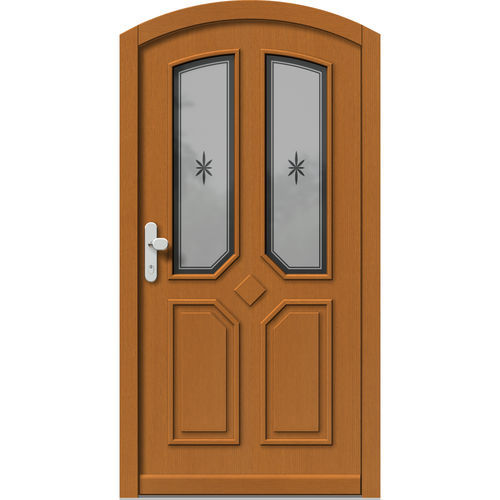 Porta de entrada - H507 - DOORS, d.o.o. - em madeira / de abrir / clássica