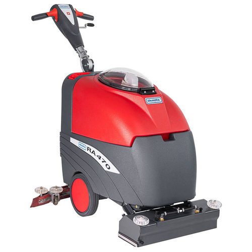 Lavadora automática com operador a pé - RA470 IBC - Cleanfix Reinigungssysteme AG - a bateria / compacta