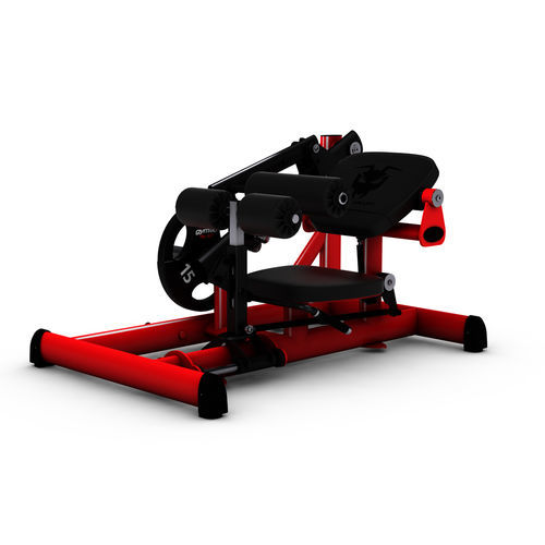 Aparelho de musculação cadeira flexora - 4386 - gym80 International GmbH - ponte para glúteos / glúteos / para ambiente interno